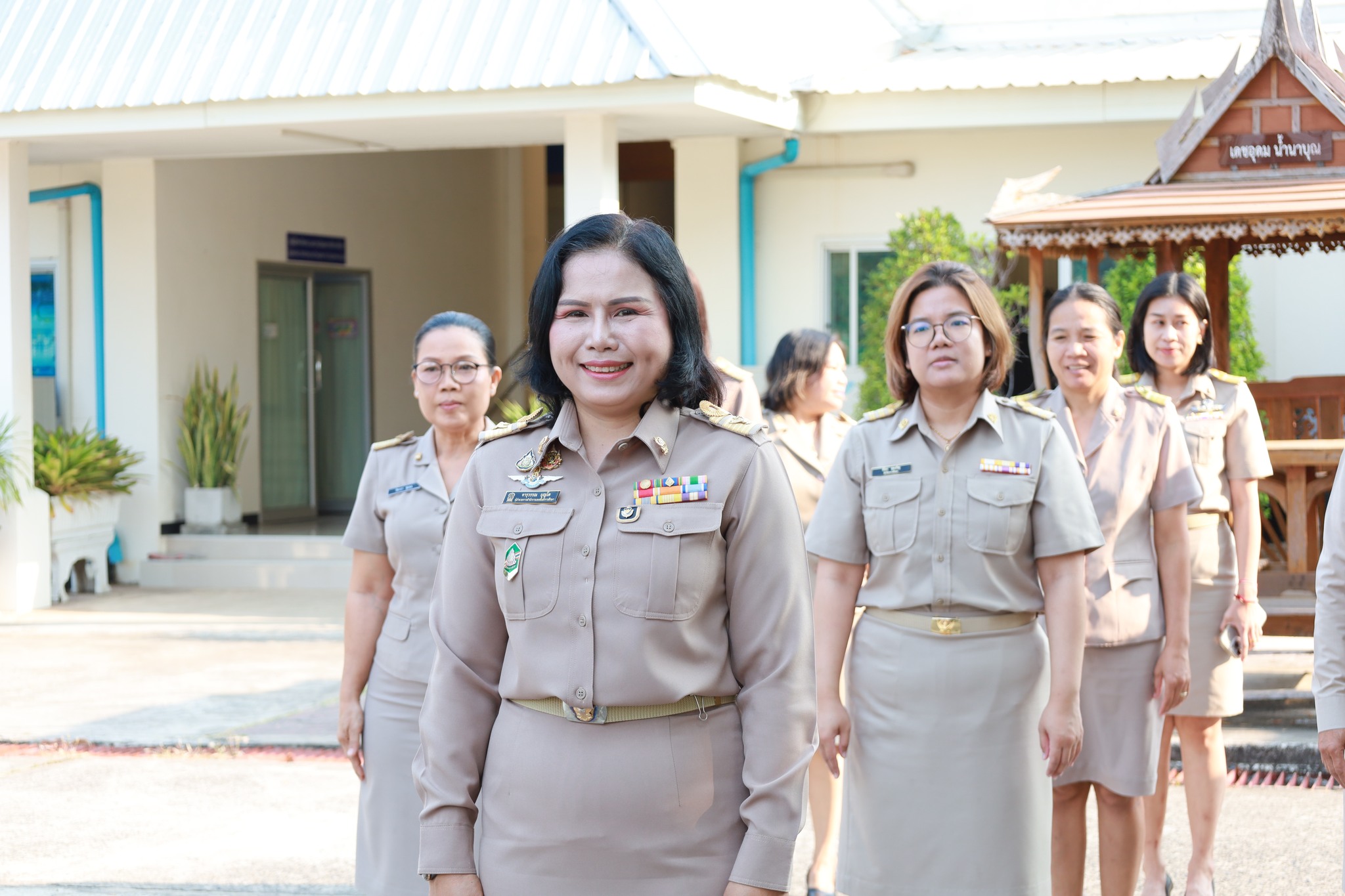 สพม.อุบลฯ-อำนาจเจริญ จัดกิจกรรมเคารพธงชาติ มอบนโยบายเขตพื้นที่สุจริต